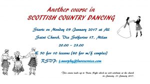 Another Course in Scottish Country Dancing @ All Saints Church | Milano | Lombardia | Italy